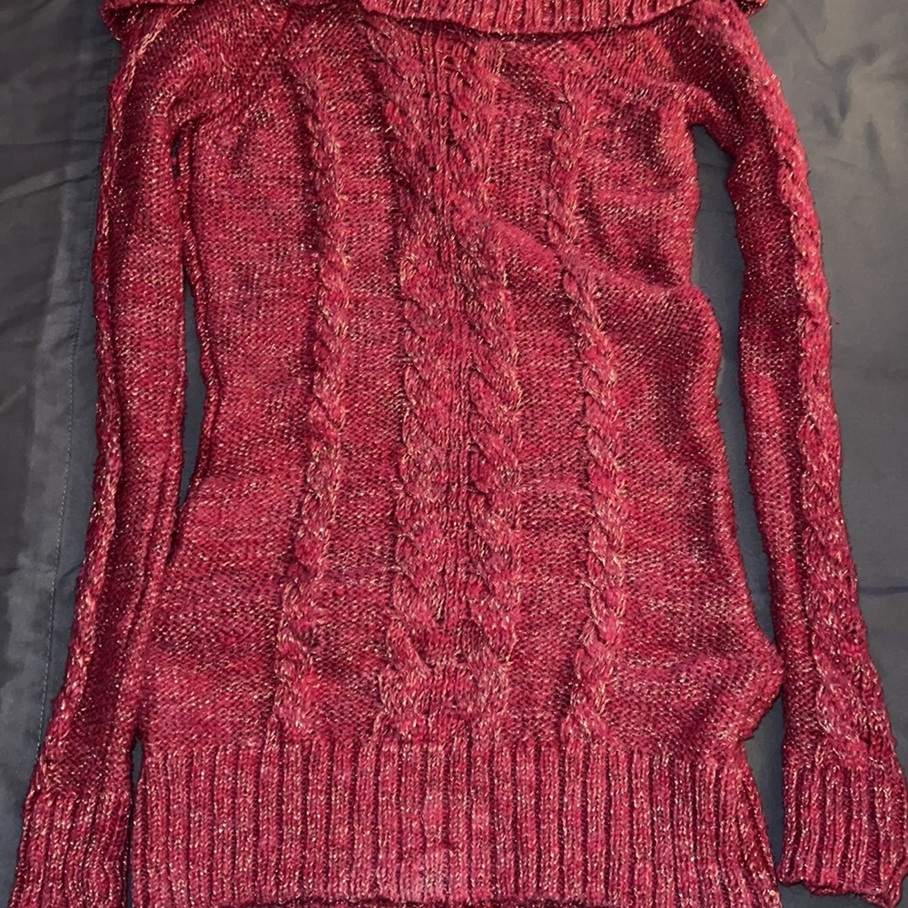 2b bebe cowl neck sweater - Picture 3 of 5